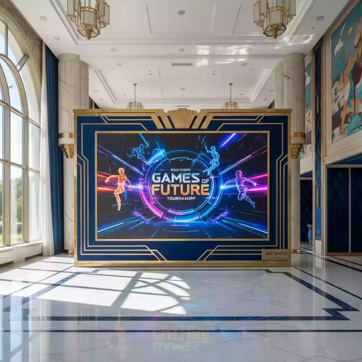 Аренда Светодиодный экран 4,5х3 м в Сочи Парк Отеле — ART SPACE