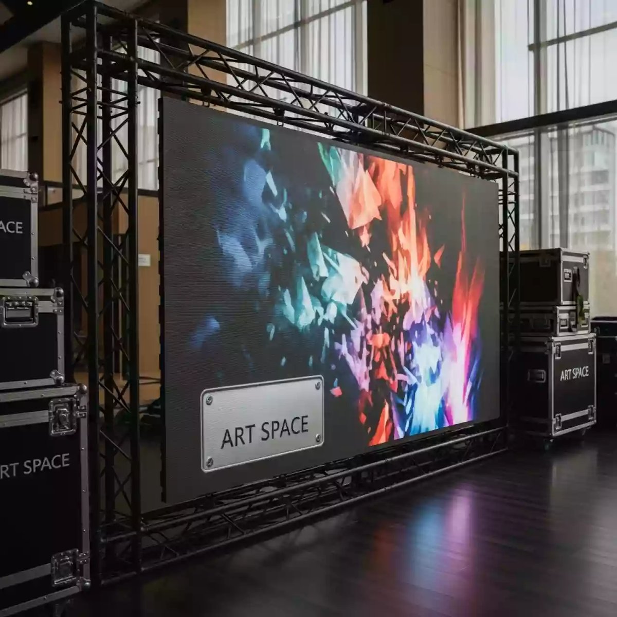 Аренда Светодиодный экран 4х3 м P2,5 в Courtyard by Marriott Sochi — ART SPACE