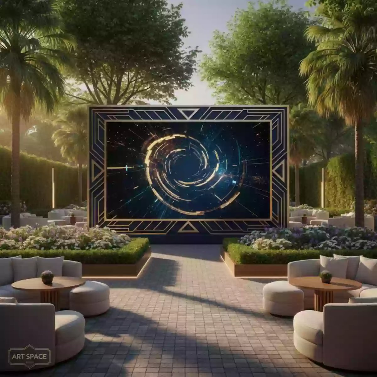 Аренда Светодиодный экран 5х3,5 м в парке «Ривьера» — ART SPACE