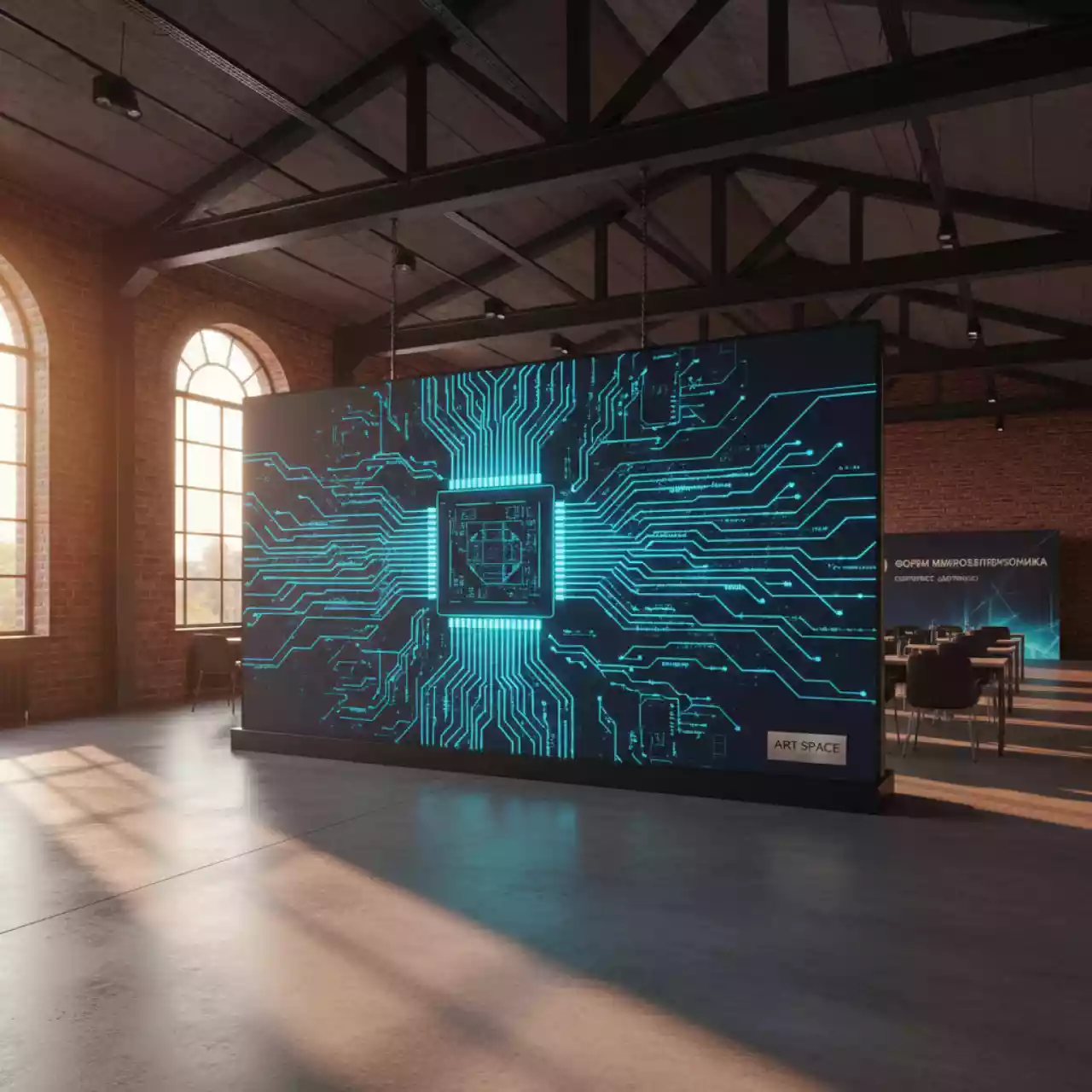 Аренда Светодиодный экран 6х3,5 метра в комплексе «Дагомыс» — ART SPACE