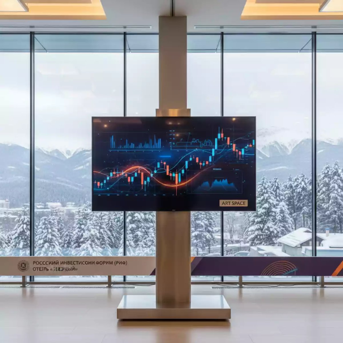 Аренда Светодиодный экран А2 шаг 2 мм в отеле «Звездный» — ART SPACE