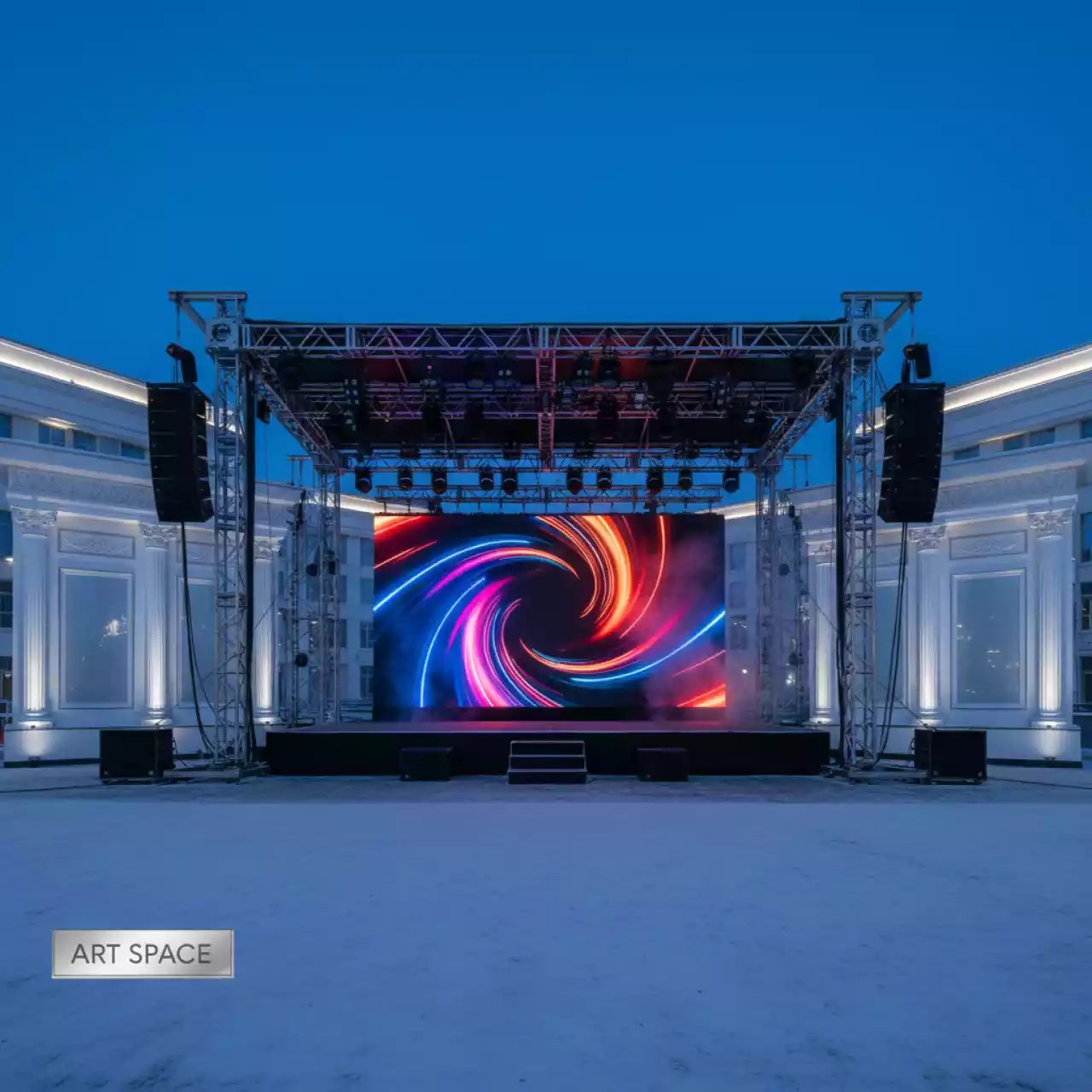 Аренда Светодиодный экран All in One QSTech xWall Plus 165.09 в Omega Sirius — ART SPACE