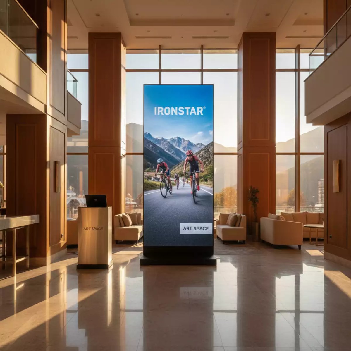 Аренда Светодиодный экран All in One QSTech xWall Plus 199 12 LM199C25 в Radisson Hotel Rosa Khutor — ART SPACE