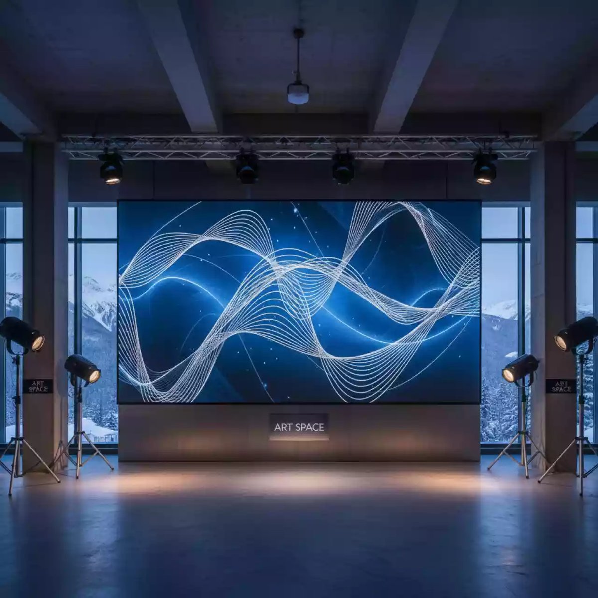 Аренда Светодиодный экран P4 в Green Flow Hotel — ART SPACE