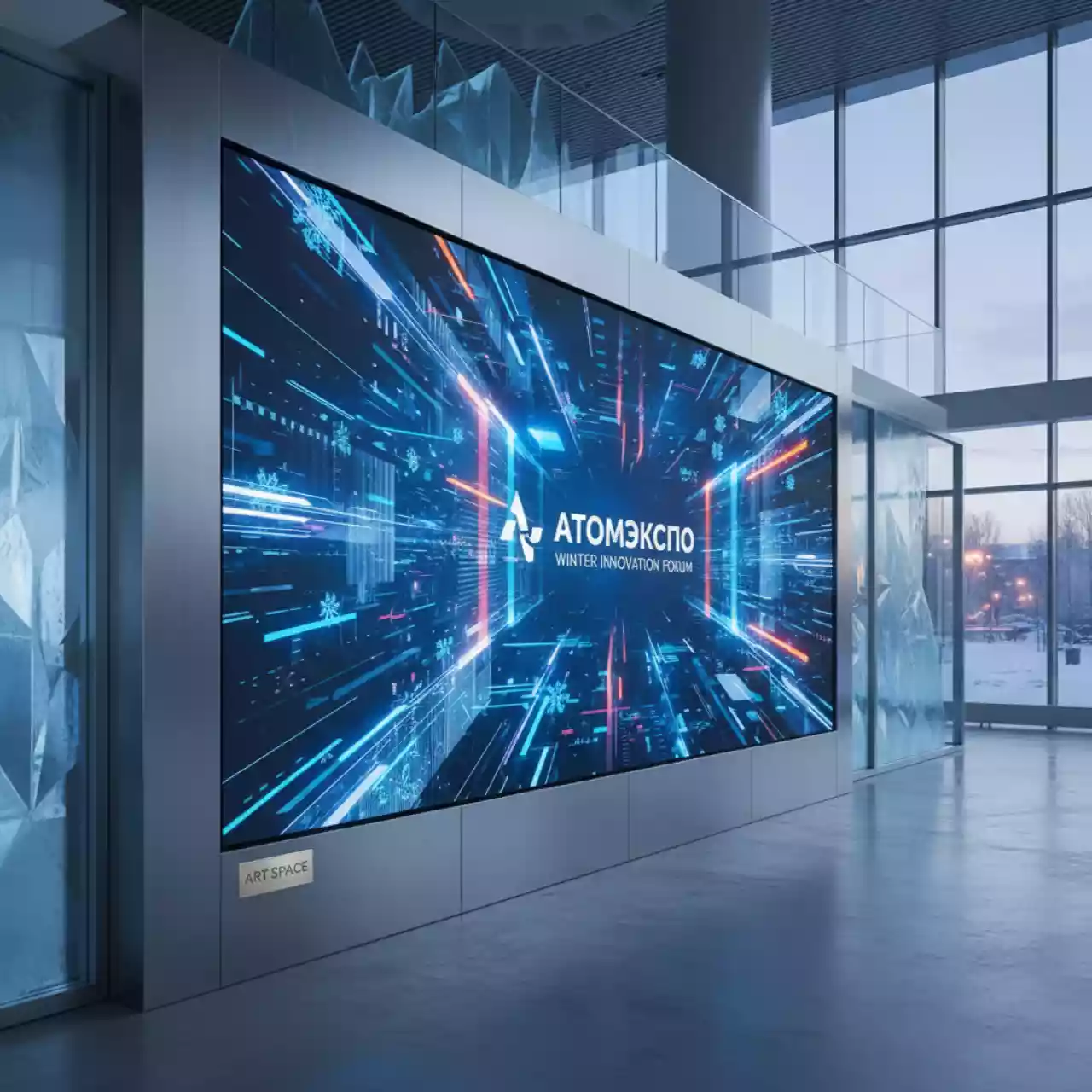 Аренда Светодиодный экран P5.9 3х4 м в Delta Sirius — ART SPACE