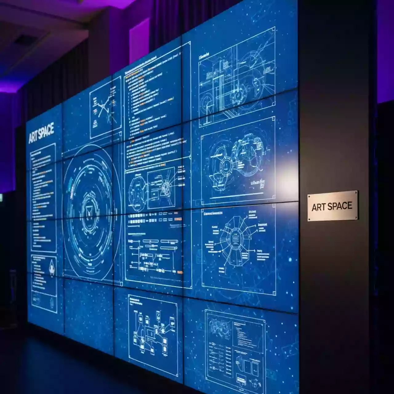 Аренда Светодиодный экран QSTech xWall Plus 199 12 в Bridge Resort — ART SPACE