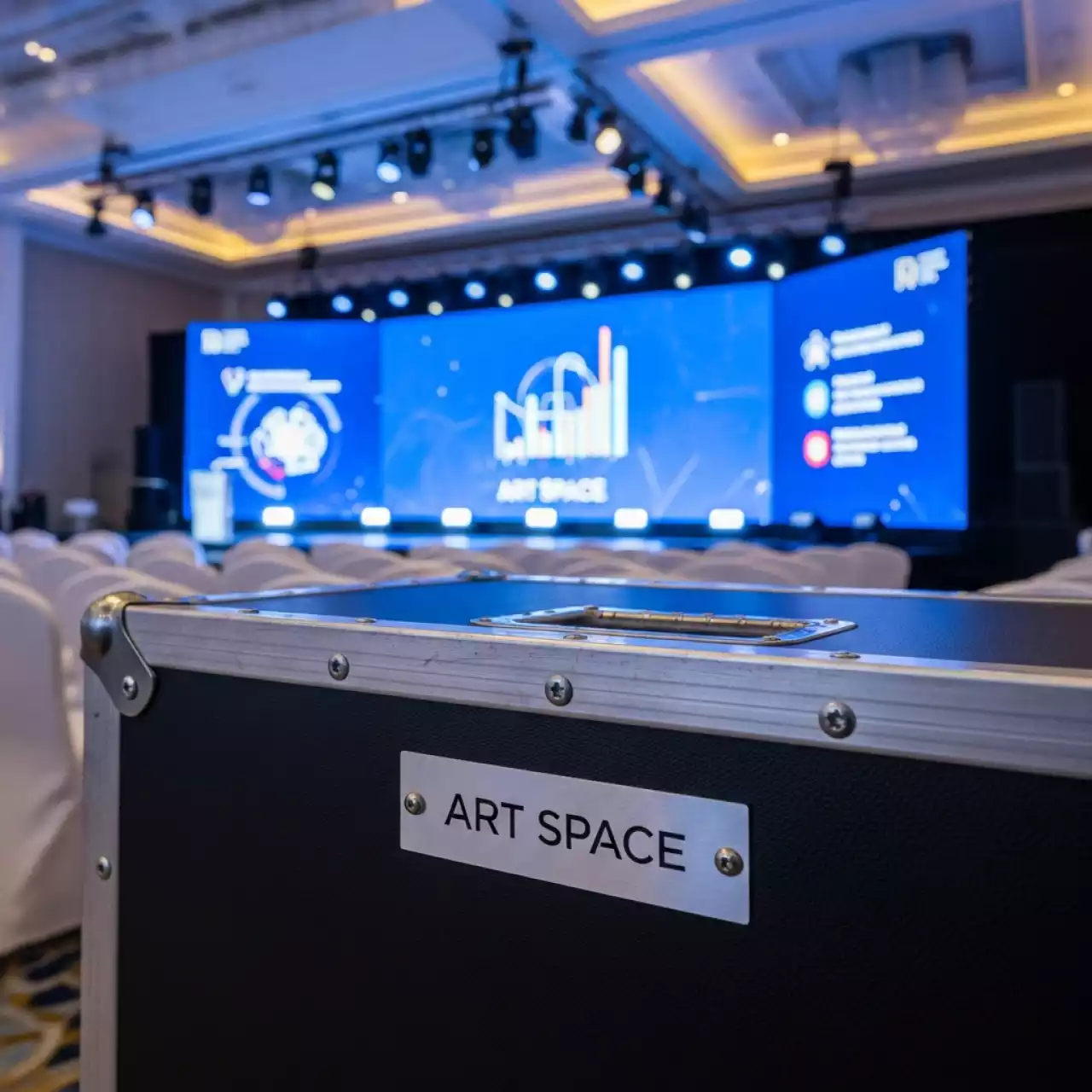 Аренда Светодиодный экран с шагом пикселей 5,9 мм в санатории «Черноморье» — ART SPACE