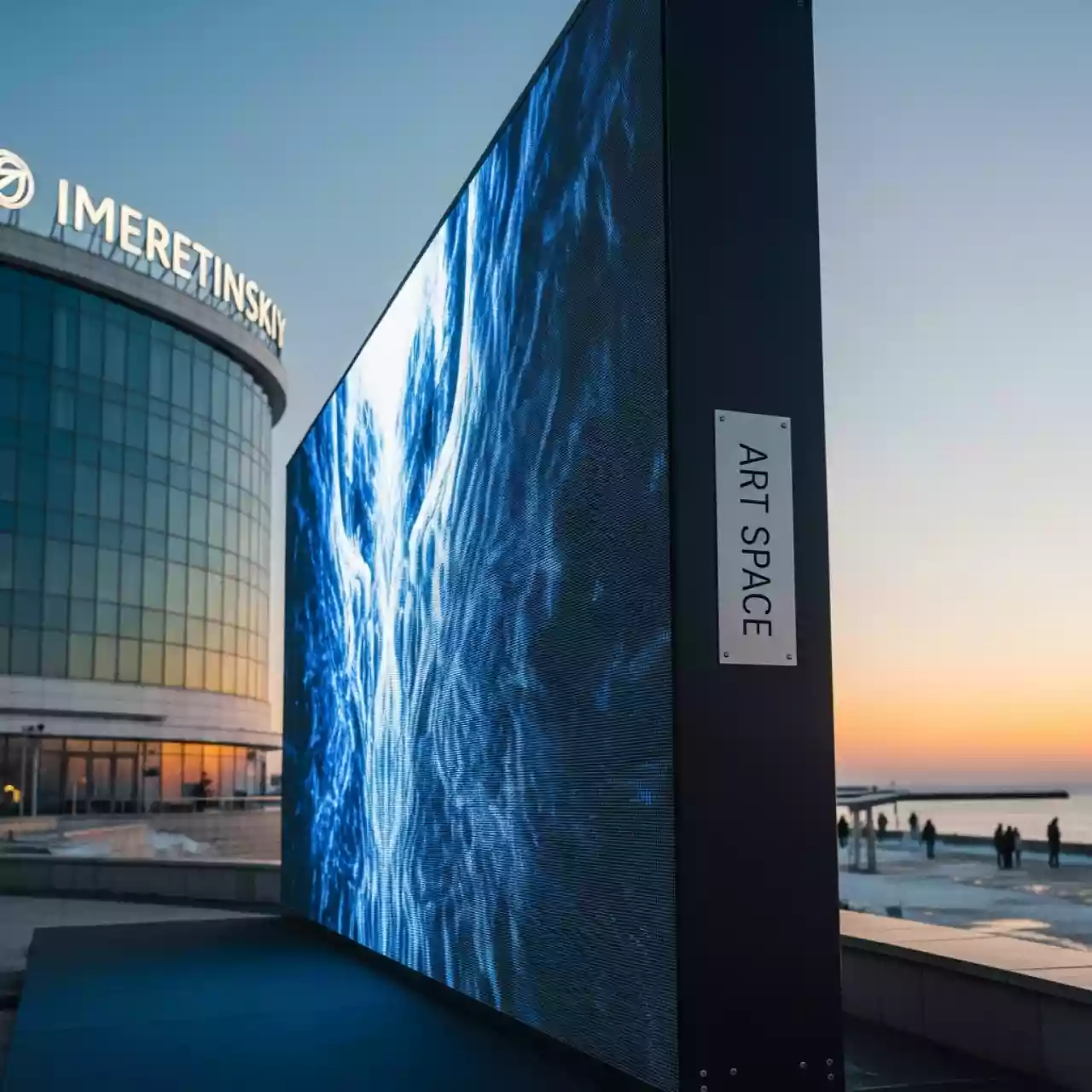 Аренда Светодиодный экран с шагом пикселей 8 мм в Imeretinskiy Hotel — ART SPACE