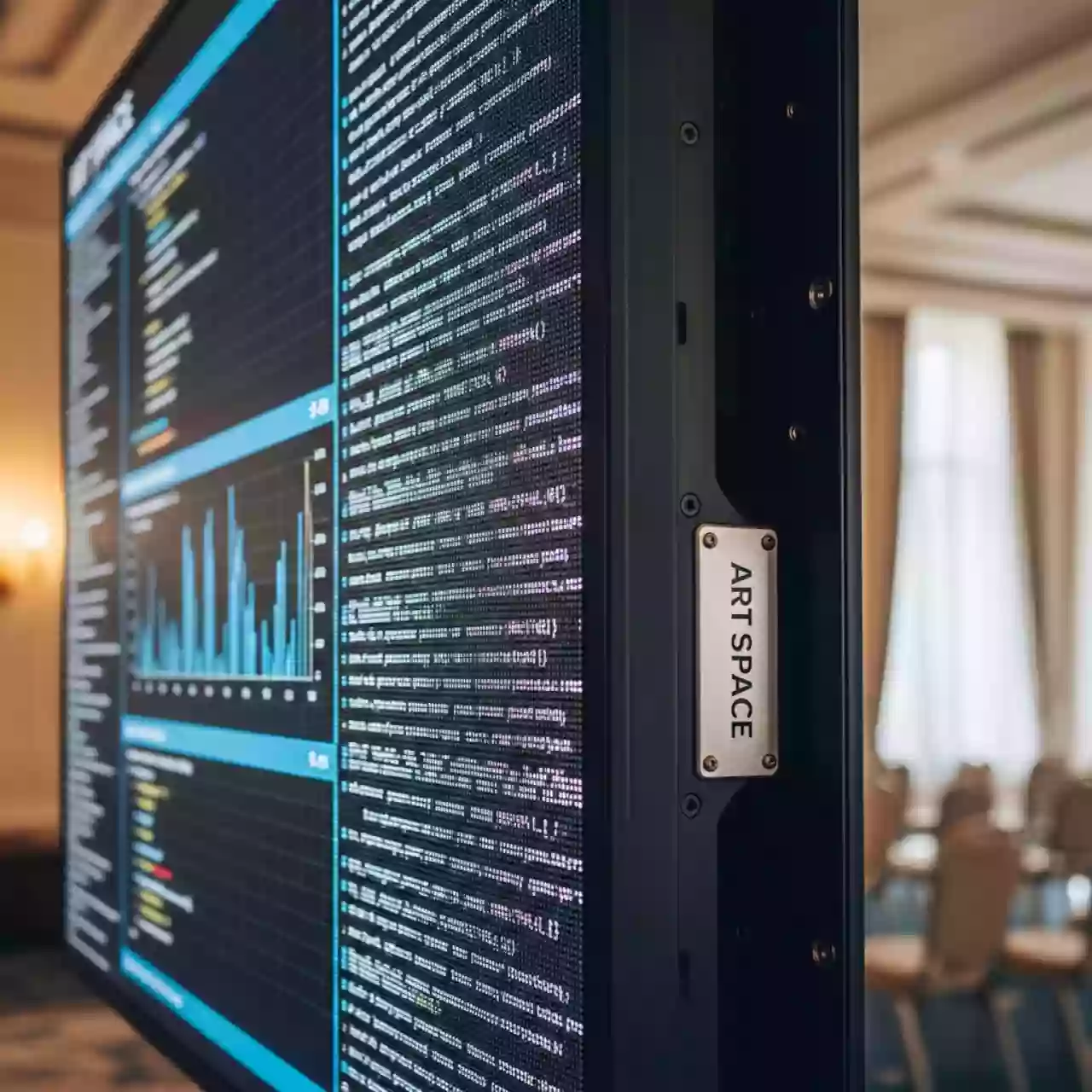 Аренда Светодиодный экран шаг пикселей 3,9 мм в Sport Inn Hotel & Wellness — ART SPACE