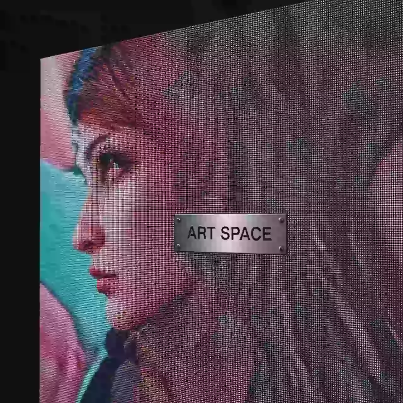 Аренда Светодиодный экран шаг пикселя P2,5 на Медальной площади — ART SPACE