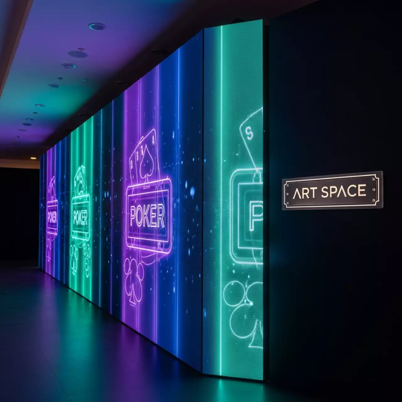 Аренда Светодиодный экран Visualeader LO4.81 Kinglight 500x1000 в казино «Сочи» — ART SPACE