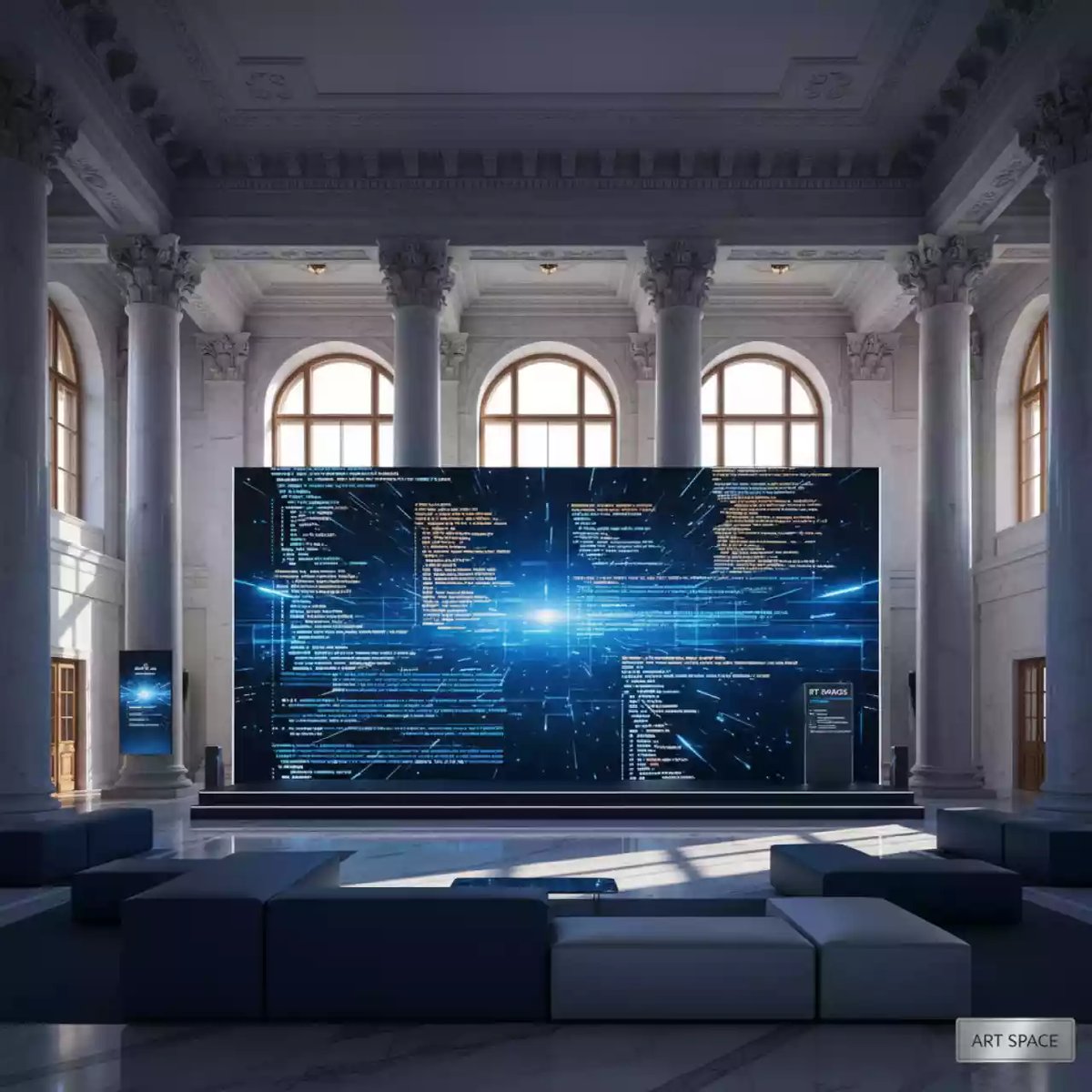 Аренда Светодиодный LED экран с шагом 2,5 мм на территории Морпорта Сочи — ART SPACE