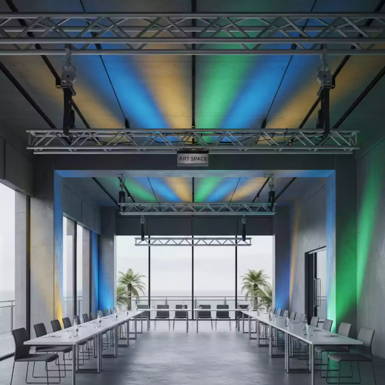 Аренда Светодиодный прибор линейный LED Bar TCL 18х3W в Mercure Сочи Центр — ART SPACE