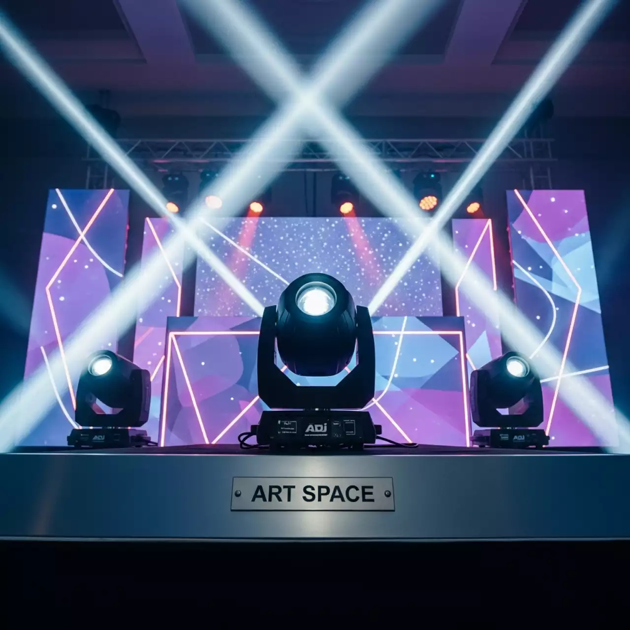Аренда Светомузыка ADJ Quad Phase LED в Маринс Парк Отеле — ART SPACE
