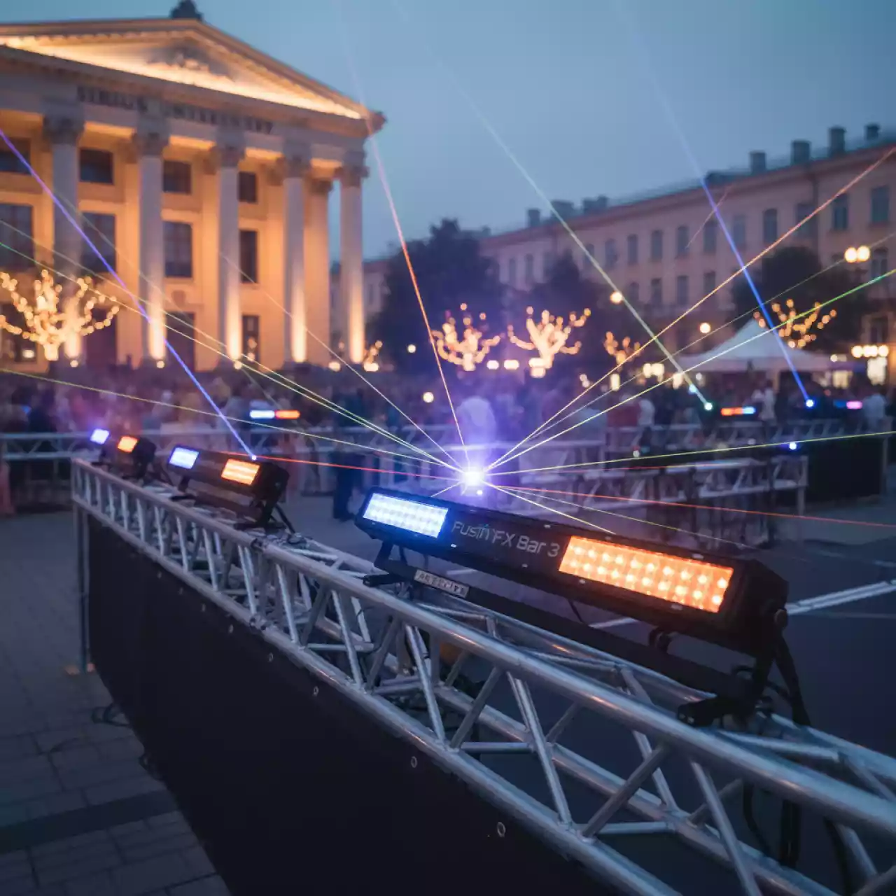 Аренда Светомузыка Fusion FX Bar 3 в Университете «Сириус» — ART SPACE