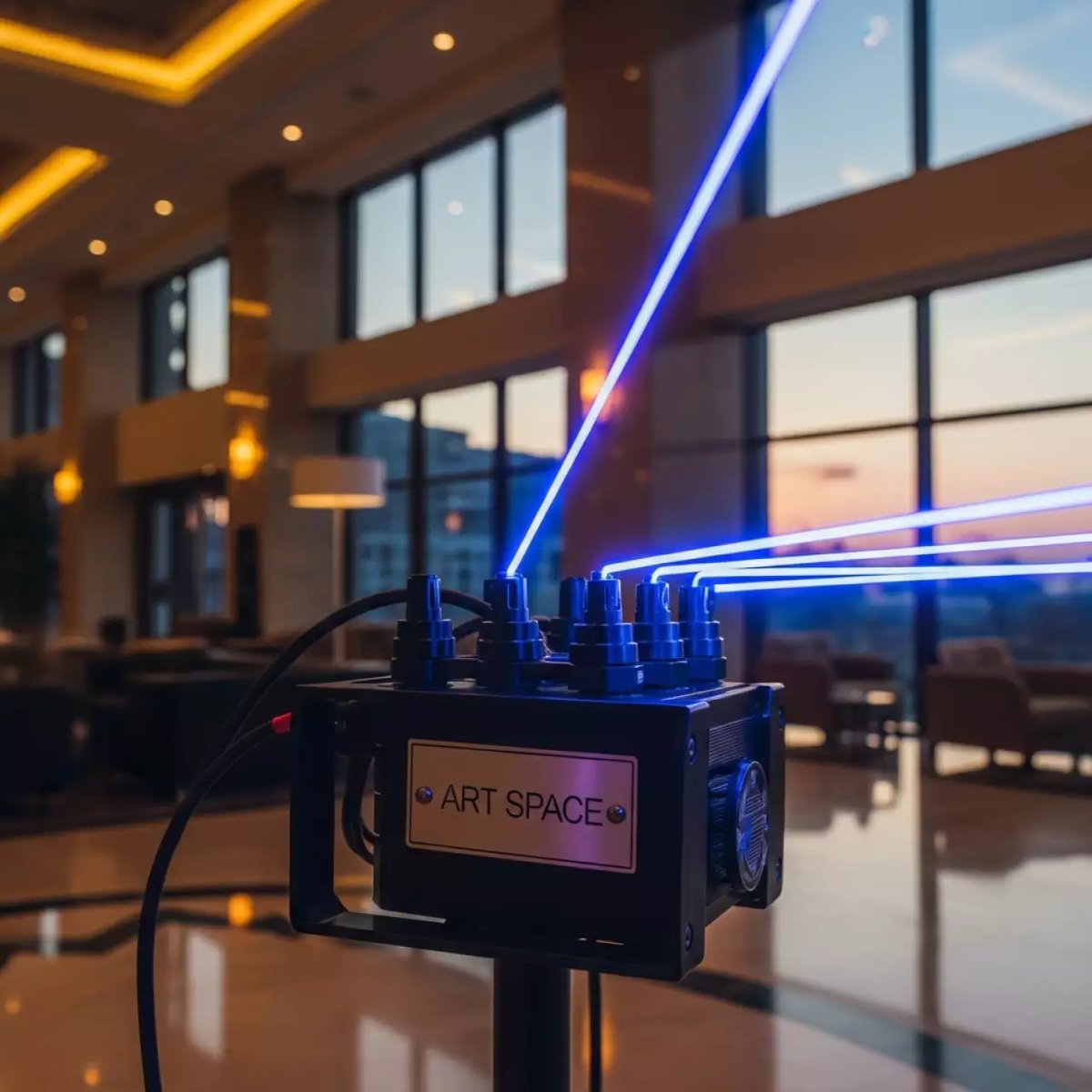 Аренда Светомузыкальная установка 4 канальная иллюзия в Grand Karat Sochi — ART SPACE