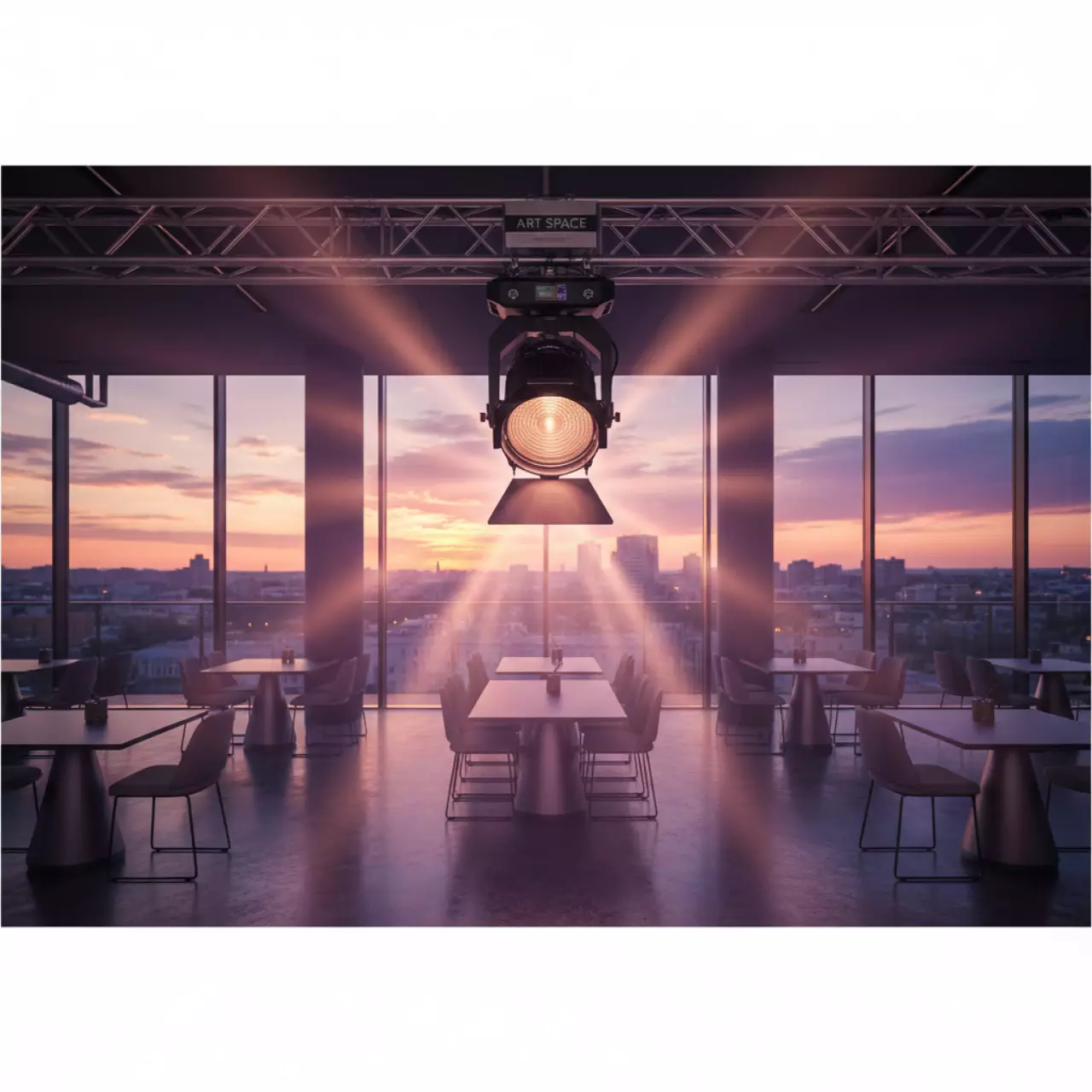 Аренда Световая голова Robe ColorWash 575 AT в ресторане «Паруса» — ART SPACE