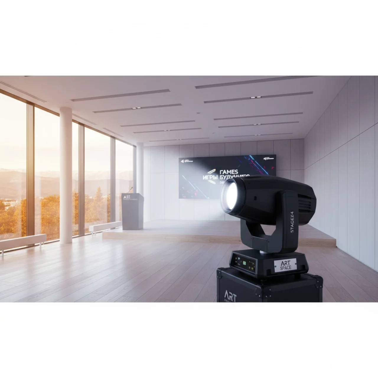 Аренда Световая голова STAGE4 LEO SPOT 180 в Courtyard by Marriott Sochi — ART SPACE