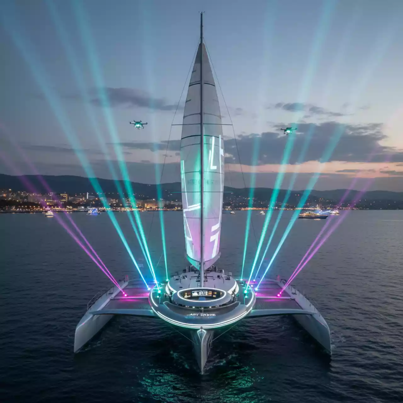 Аренда Световая консоль Road Hog 4 на парусной регате (Сочи) — ART SPACE