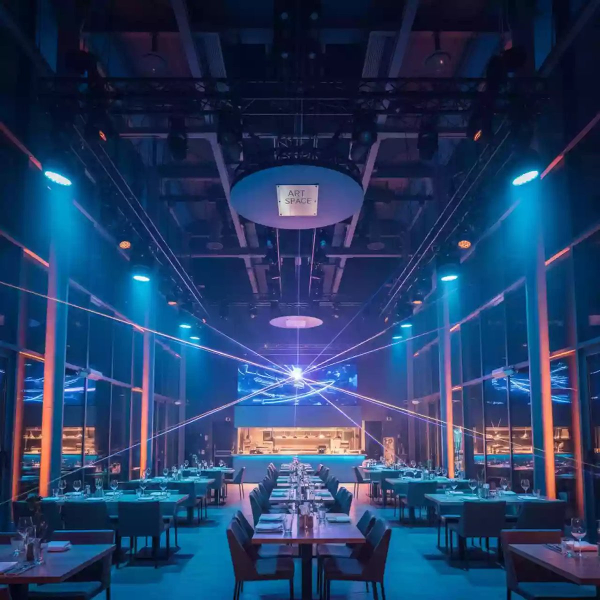 Аренда Светового Оборудования для ЦИПР в ресторане «Sanremo» — ART SPACE