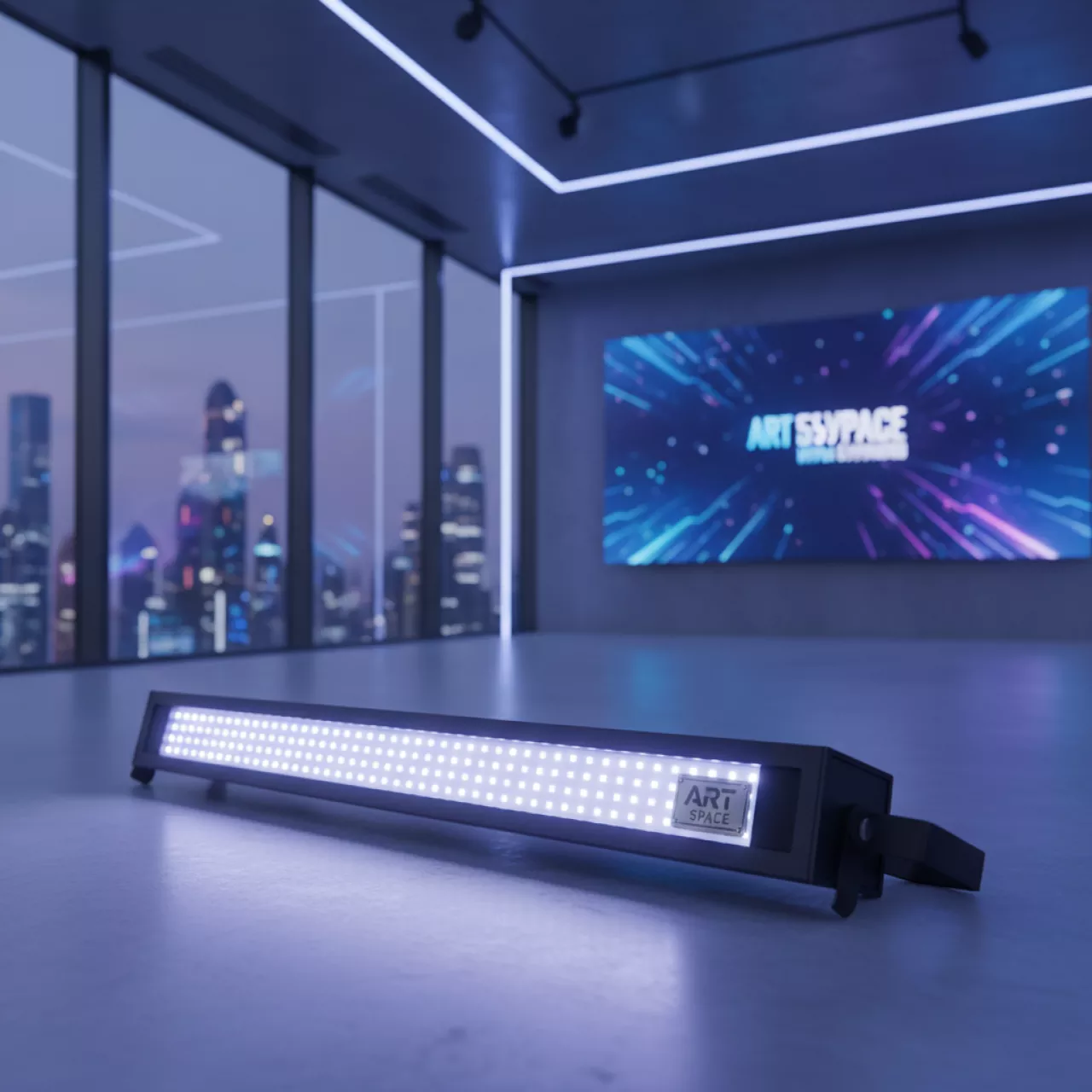 Аренда Световой бар RGB Involight Qadrobar 250 мм в комплексе Sea Galaxy — ART SPACE