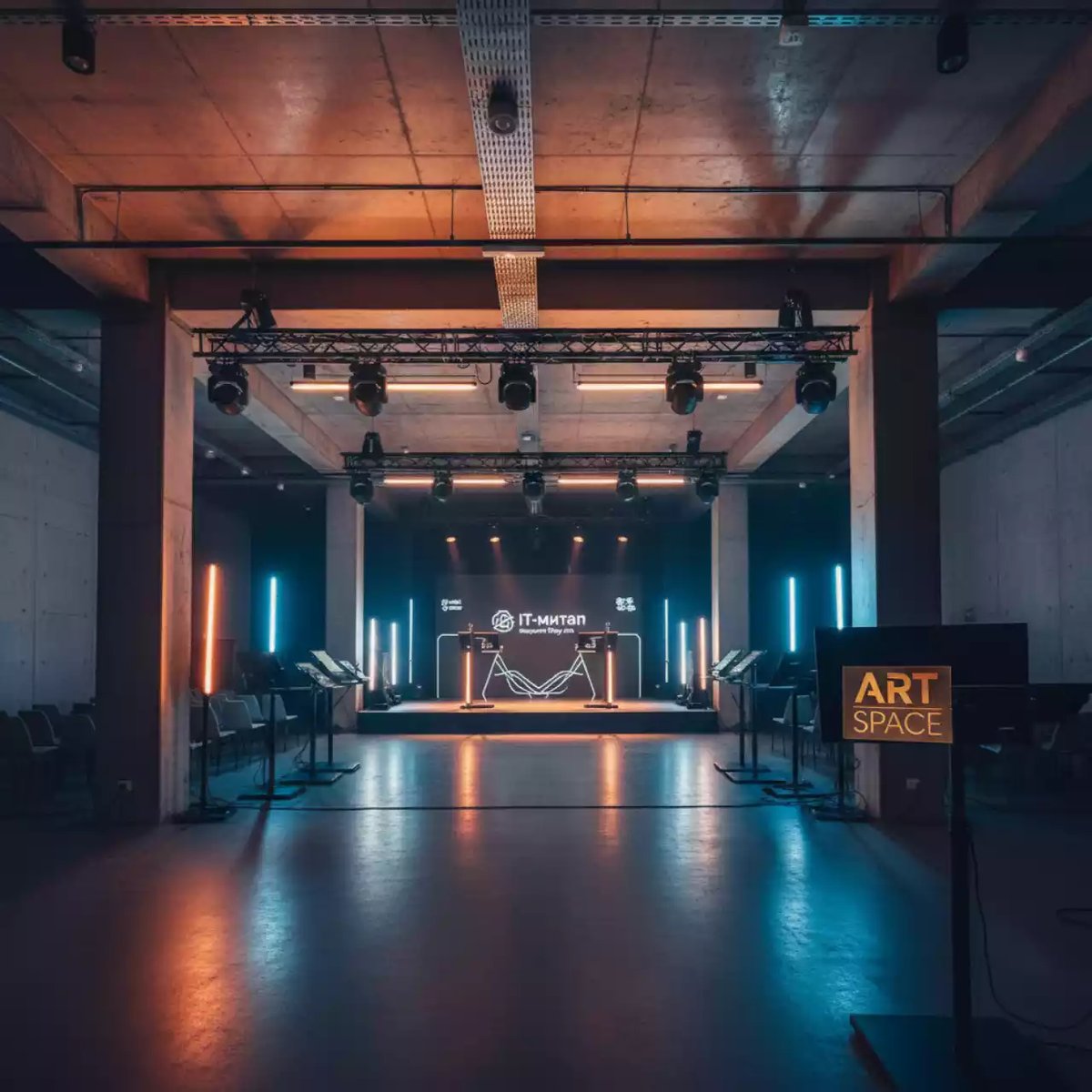 Аренда Световые приборы линейные и заливные в Маринс Парк Отеле — ART SPACE