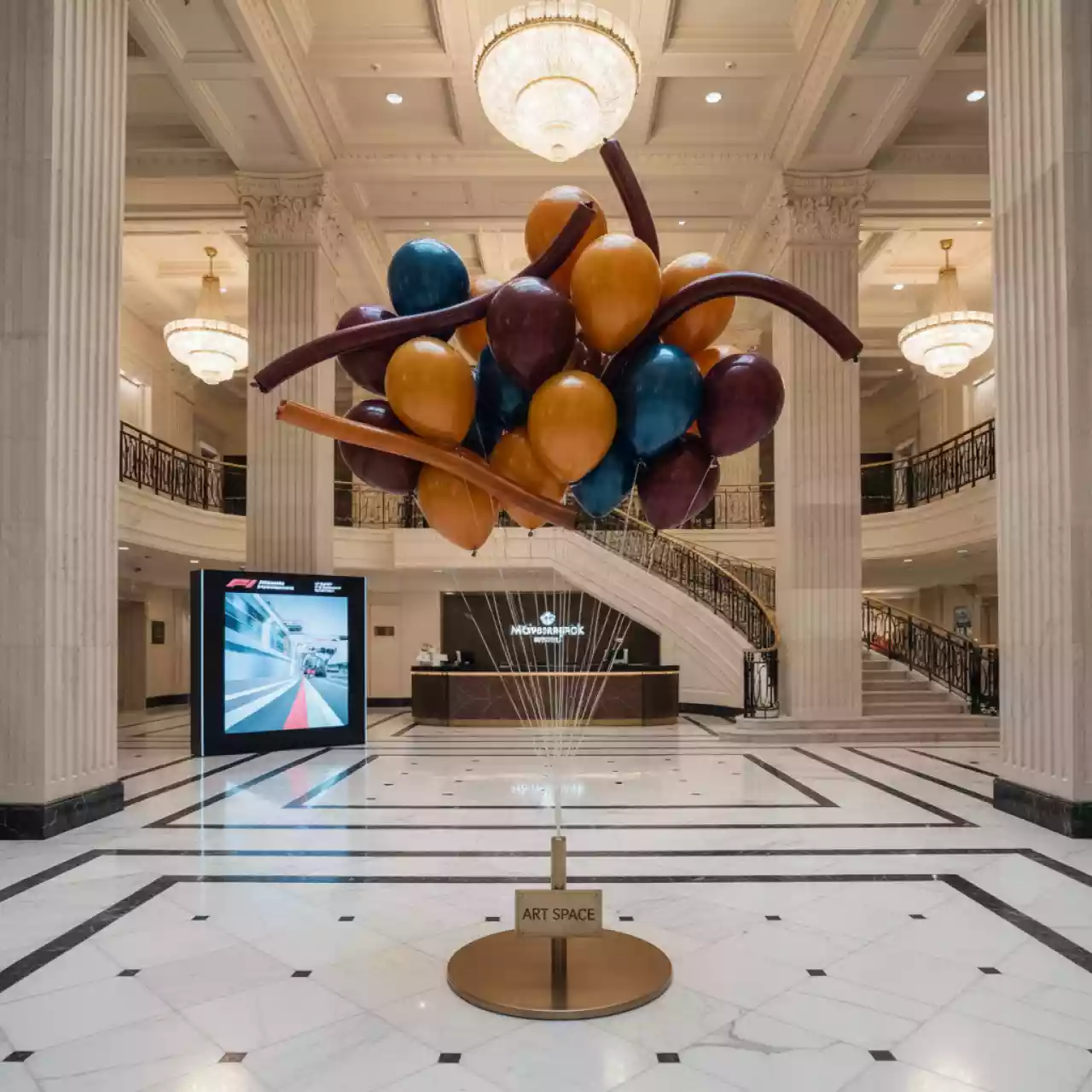 Аренда Связка из шаров 17 в Mövenpick Hotel — ART SPACE