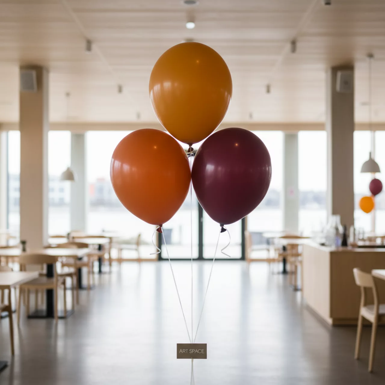 Аренда Связка из шаров 3 в ресторане «Voda» — ART SPACE