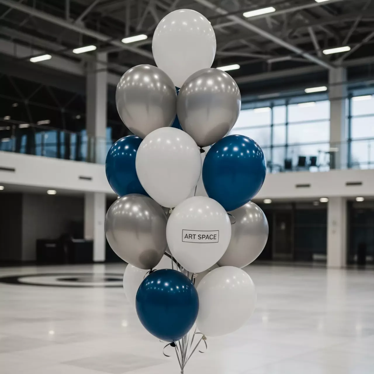 Аренда Связка из шаров 44 в Керлинговом центре «Ледяной куб» — ART SPACE