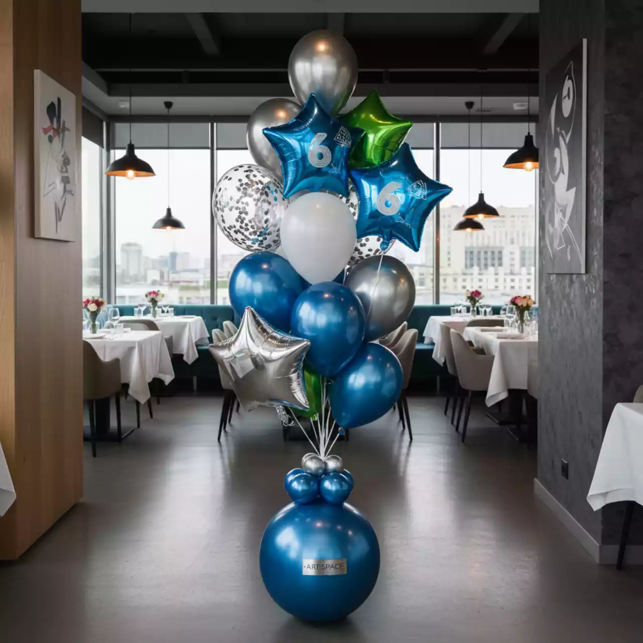 Аренда Связка на выписку для мальчика 6 в ресторане «Магадан» — ART SPACE