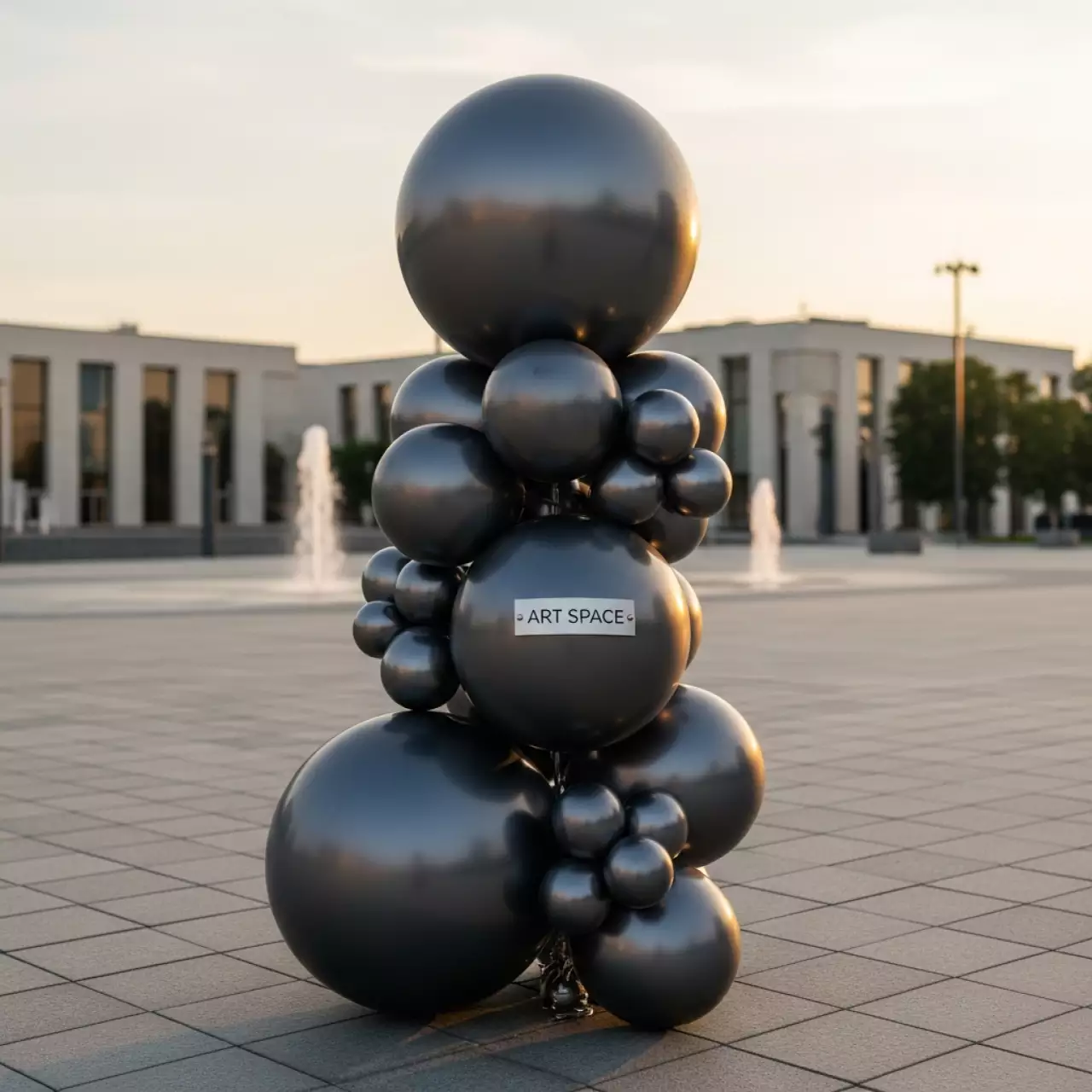 Аренда Связка шаров № 27 на Медальной площади — ART SPACE