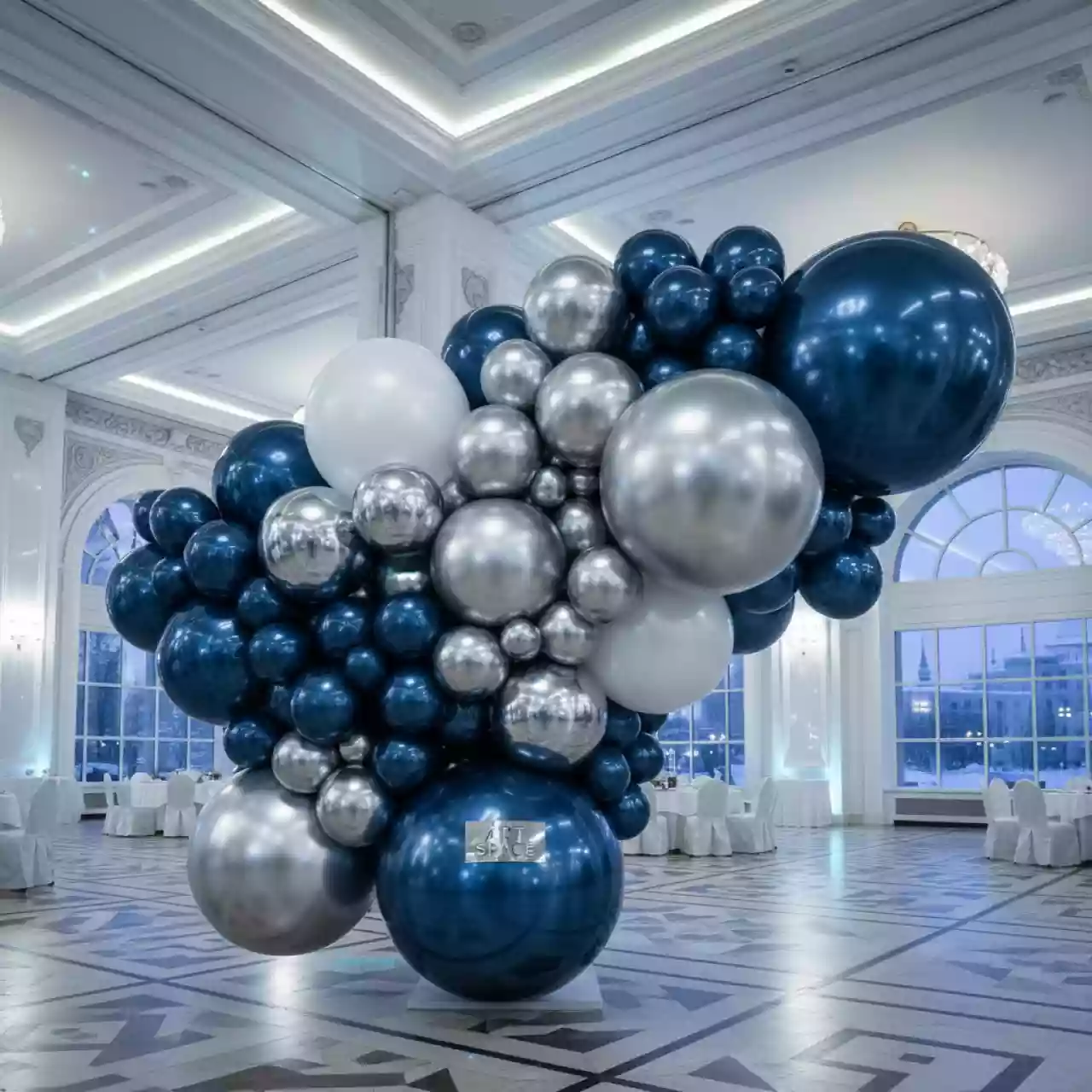 Аренда Связка шаров № 47 в банкетном зале «Дельфин» — ART SPACE