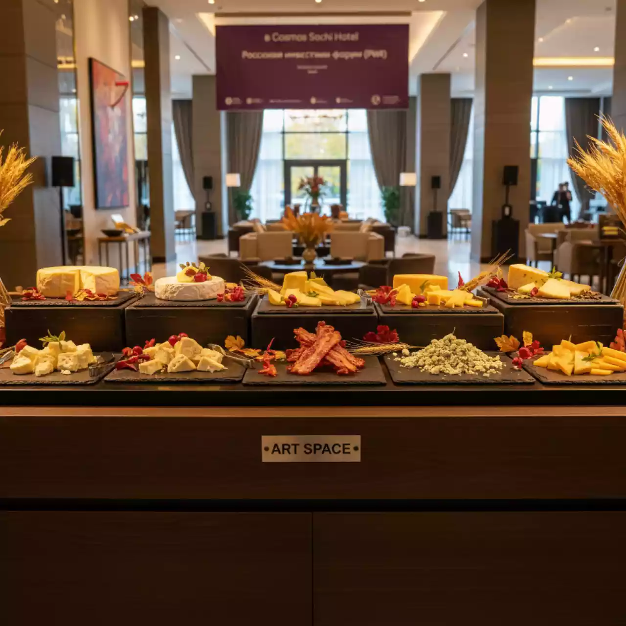Аренда Сыр и бекон в Cosmos Sochi Hotel — ART SPACE