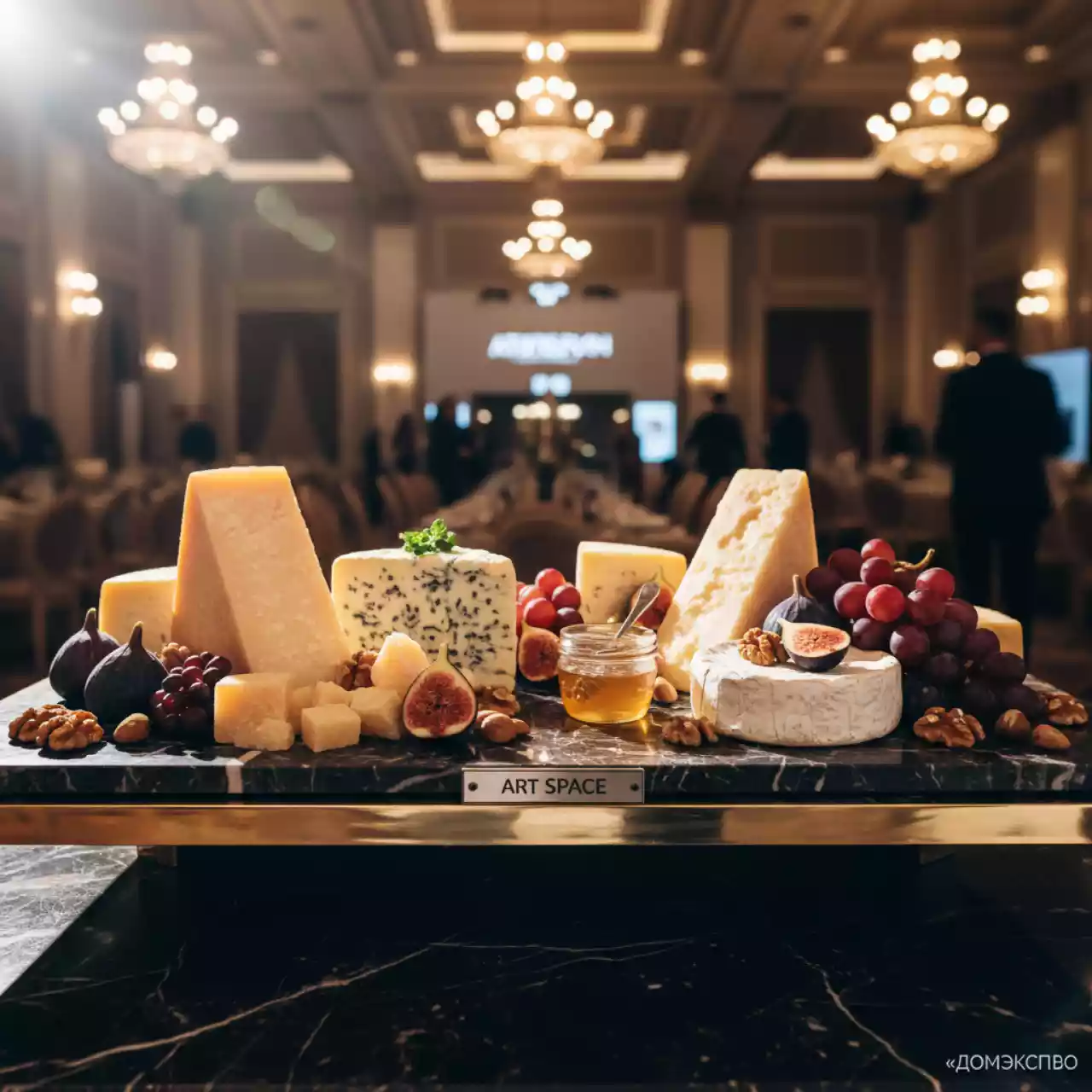 Аренда Сырный платтер в банкетном зале «Дельфин» — ART SPACE