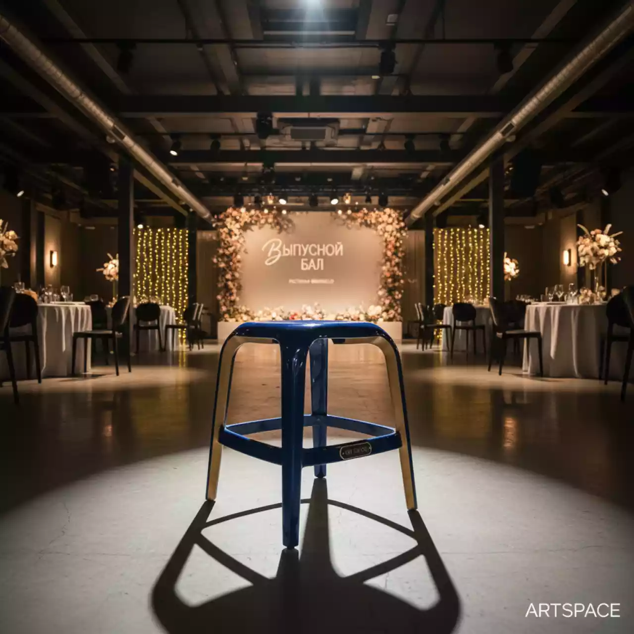 Аренда Табурет пластиковый Happy в ресторане «Brunello» — ART SPACE