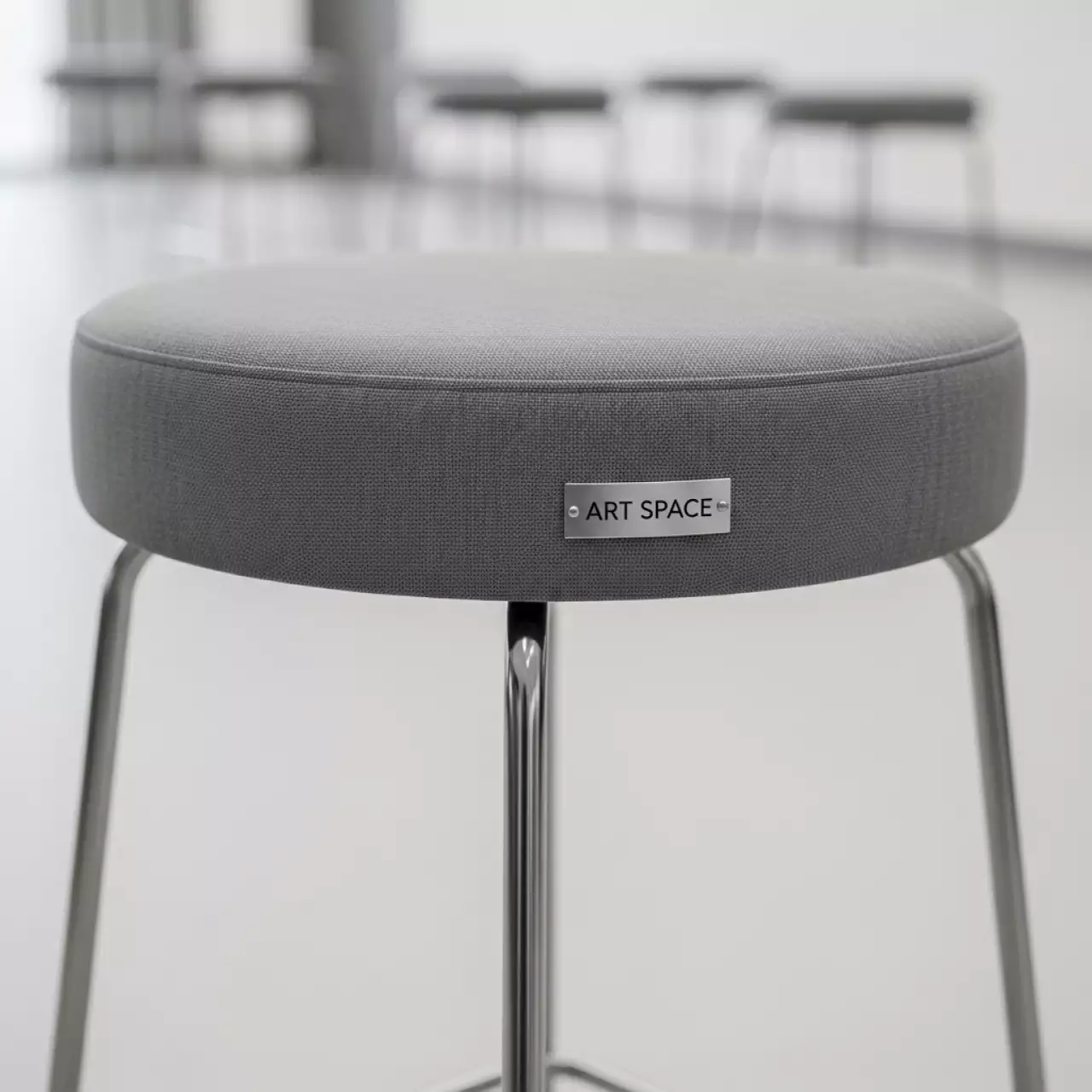 Аренда Табурет Рондо серый в санатории «Русь» — ART SPACE