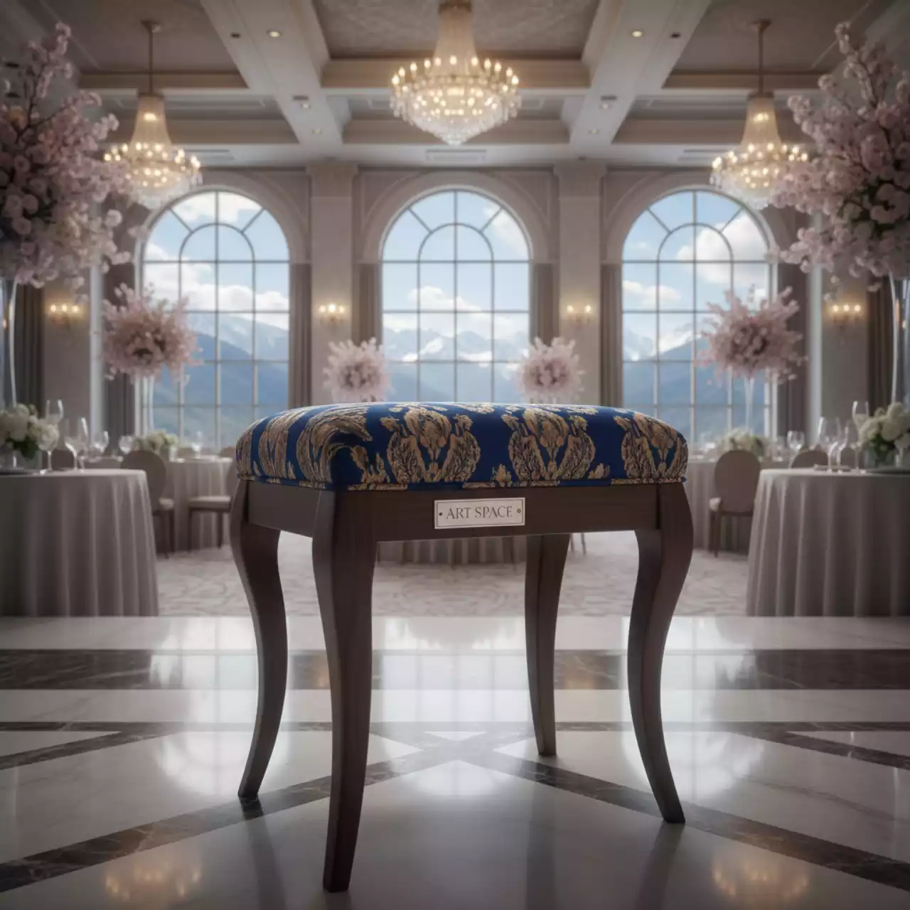 Аренда Табурет Рондо в Sochi Marriott Krasnaya Polyana — ART SPACE