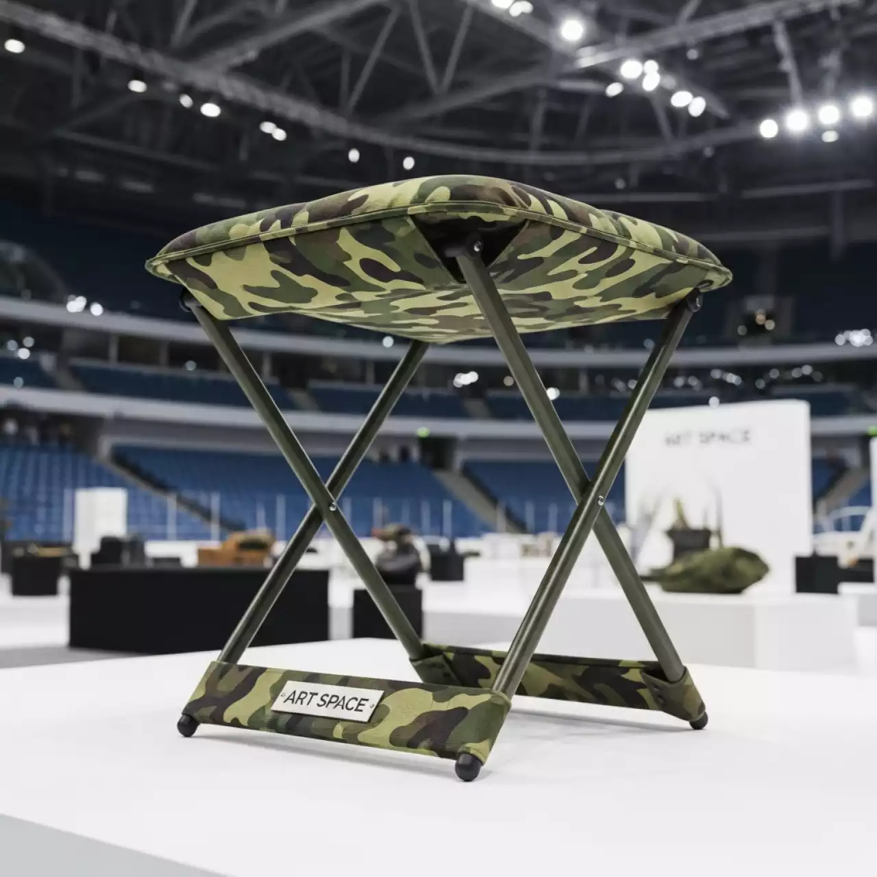 Аренда Табурет складной Green Glade РС 230 камуфляж в ледовом дворце «Большой» — ART SPACE