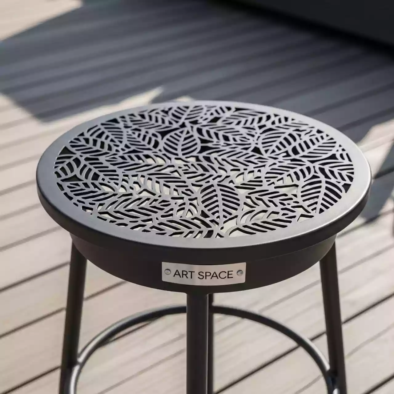 Аренда Табурет столик металлический Folia кофейный в Сочи Парк Отеле — ART SPACE