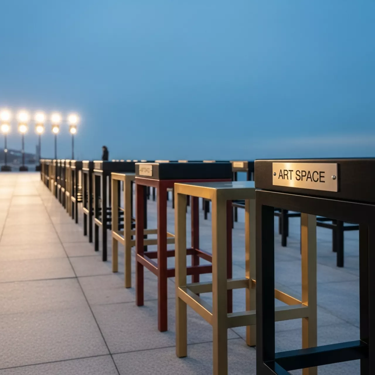 Аренда Табуретка Трилайт 3х4 на Имеретинской набережной — ART SPACE