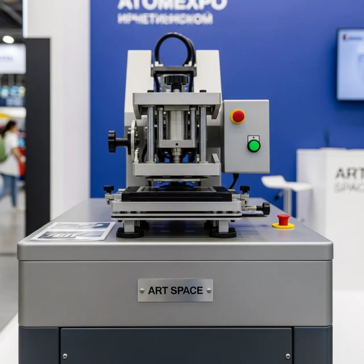 Аренда Тампонный станок Toprint TP 100 шаттл 1 краска на Имеретинской набережной — ART SPACE