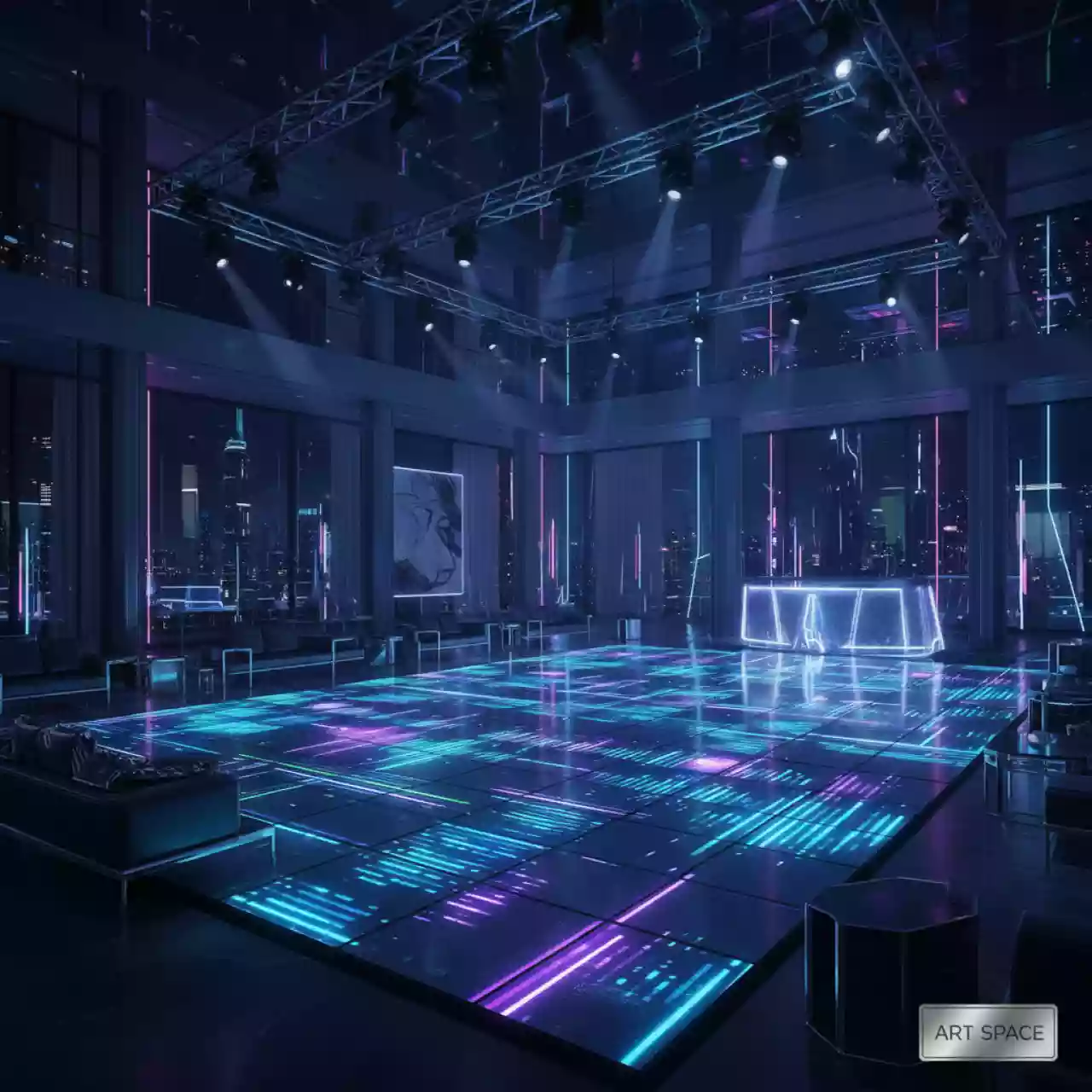 Аренда Танцевальная студия интерактивная на вилле «Анна» — ART SPACE