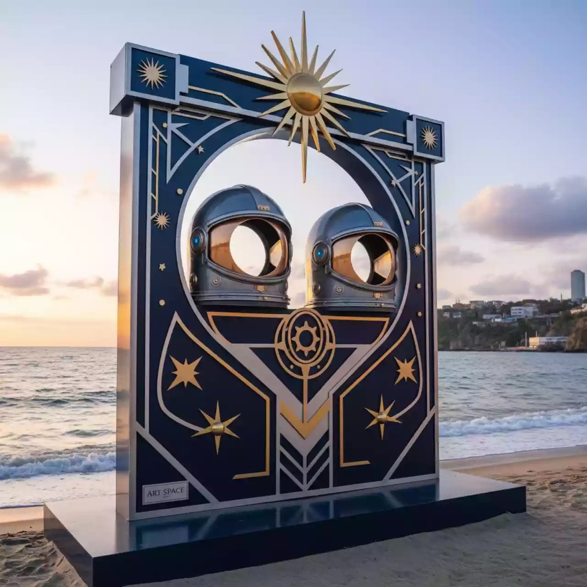 Аренда Тантамарески космические на пляже «Маяк» — ART SPACE