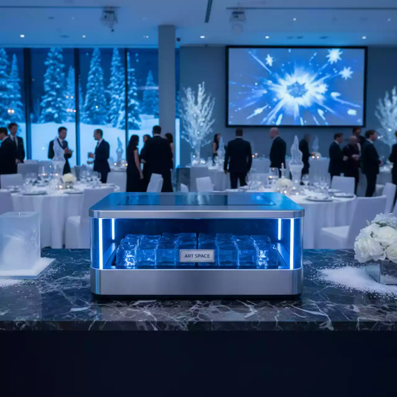 Аренда Тара для льда в Novotel Resort — ART SPACE