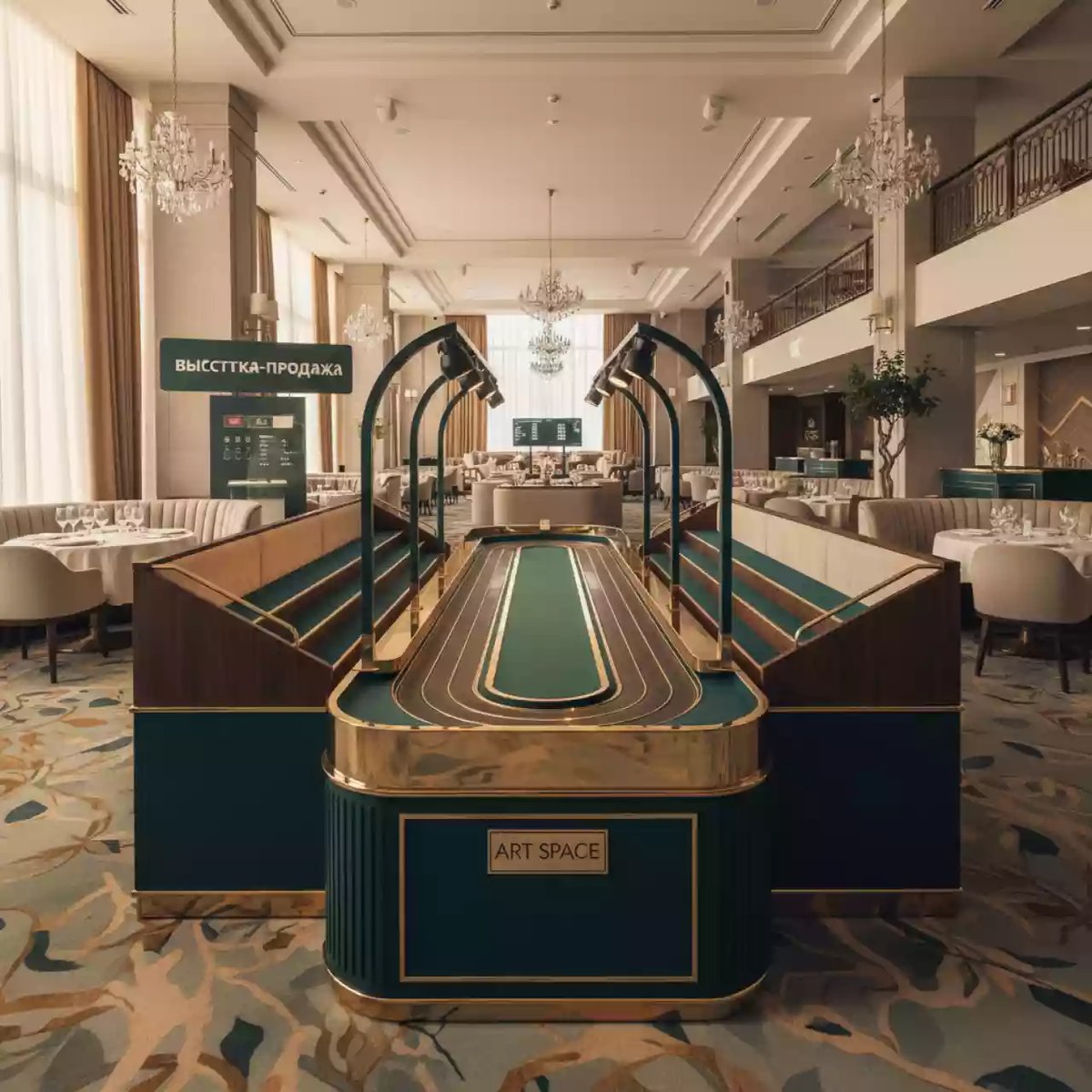 Аренда Тараканьи бега в ресторане «Плакучая Ива» — ART SPACE