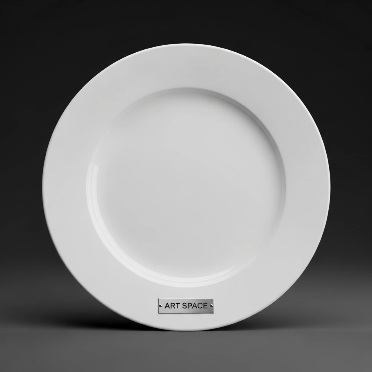Аренда Тарелка белая 10 дюймов в Ледовом дворце «Айсберг» — ART SPACE