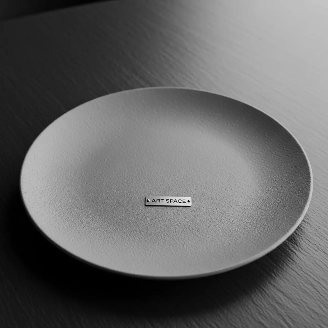 Аренда Тарелка Craft Planet Меркурий серая 23 см в ОКЦ «Галактика» — ART SPACE