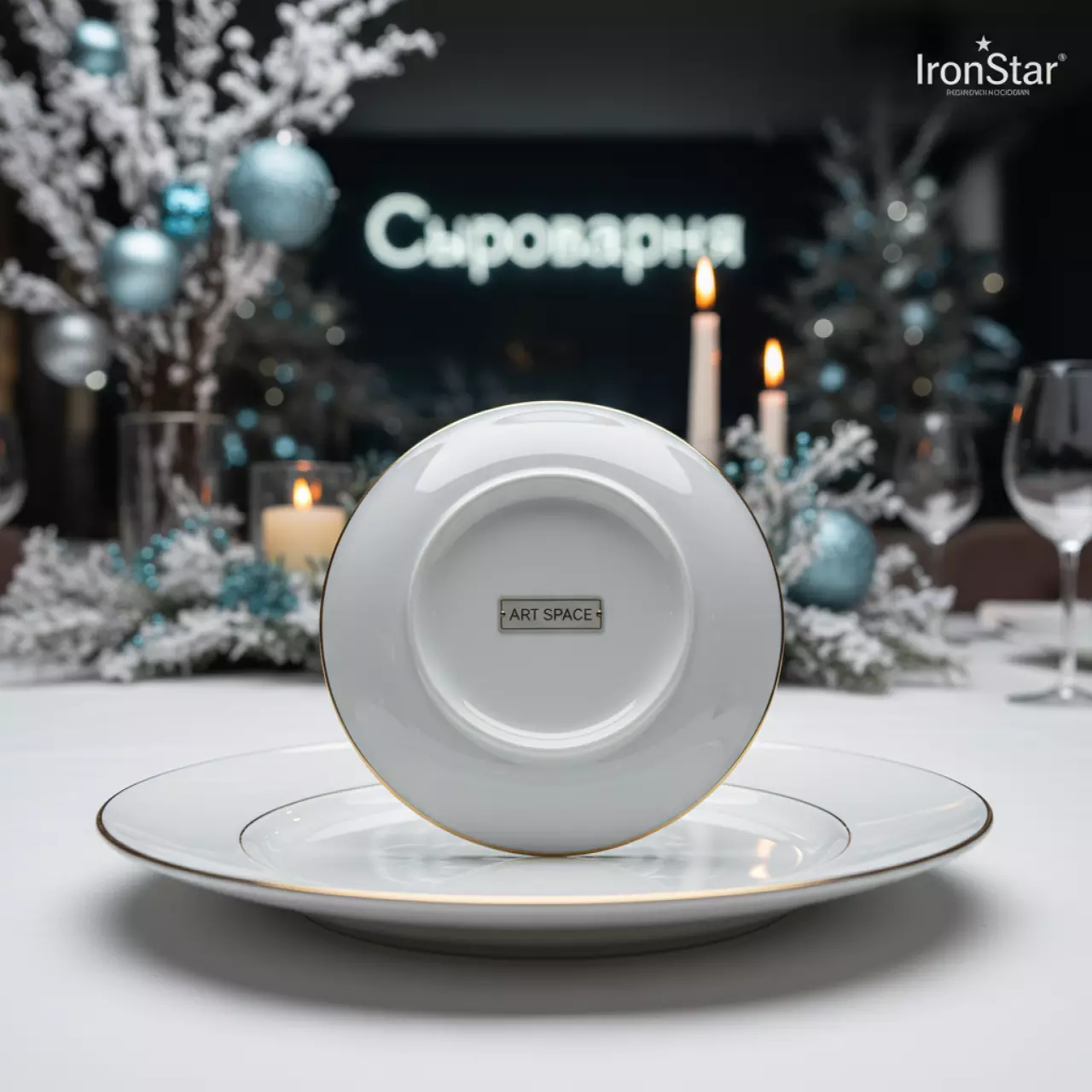 Аренда Тарелка десертная Filet Or в ресторане «Сыроварня» — ART SPACE
