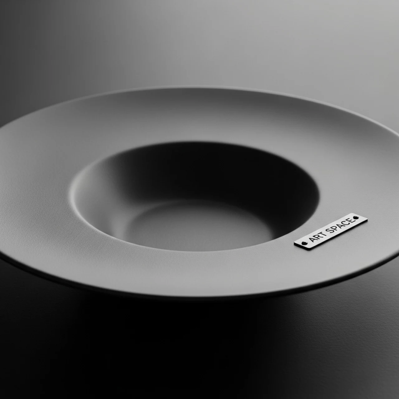 Аренда Тарелка для пасты тёмно серая Porland 31 см в Radisson Hotel Rosa Khutor — ART SPACE