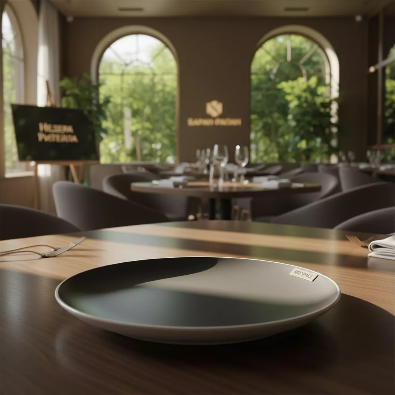 Аренда Тарелка Fonda 25 см в ресторане «Баран-Рапан» — ART SPACE